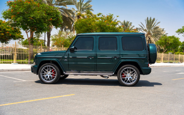  Зеленый Mercedes G63 AMG Photo 2