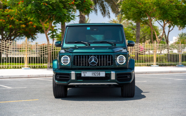  Зеленый Mercedes G63 AMG Photo 4