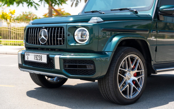  Зеленый Mercedes G63 AMG Photo 5
