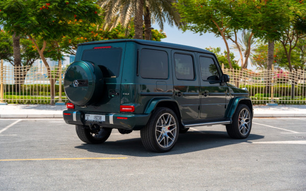  Зеленый Mercedes G63 AMG Photo 7