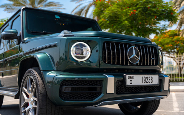  Зеленый Mercedes G63 AMG Photo 8