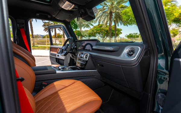  Зеленый Mercedes G63 AMG Photo 9