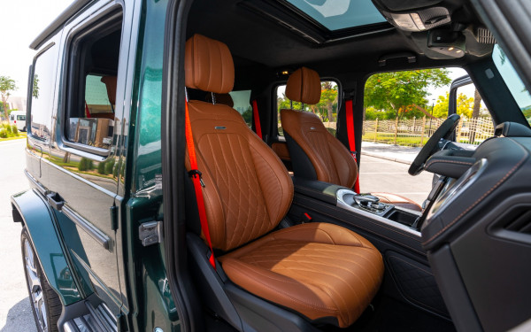  Зеленый Mercedes G63 AMG Photo 10
