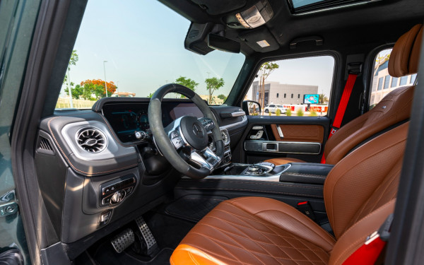  Зеленый Mercedes G63 AMG Photo 11