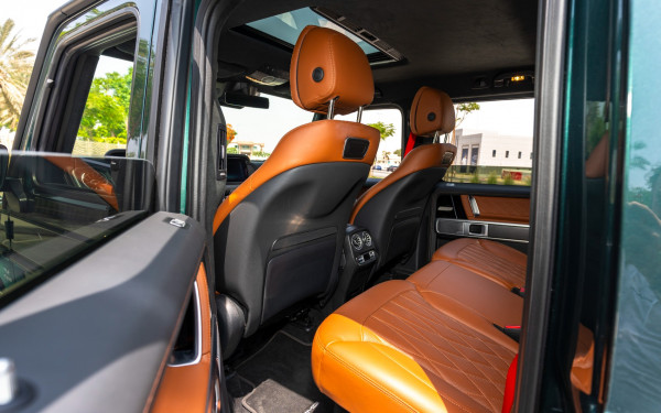  Зеленый Mercedes G63 AMG Photo 12
