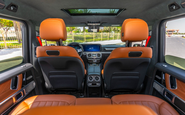  Зеленый Mercedes G63 AMG Photo 16