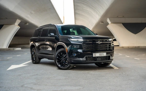  Schwarz Chevrolet Traverse Photo 6