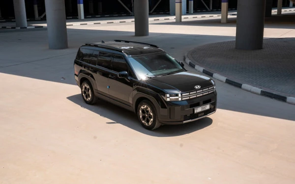  Black Hyundai Santa Fe Photo 13