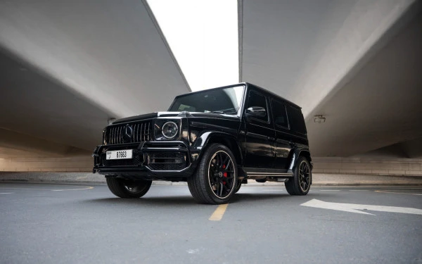  Черный Mercedes G63 AMG Photo 5