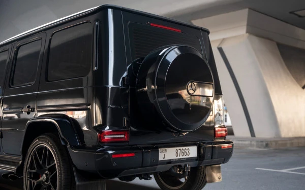  Черный Mercedes G63 AMG Photo 6