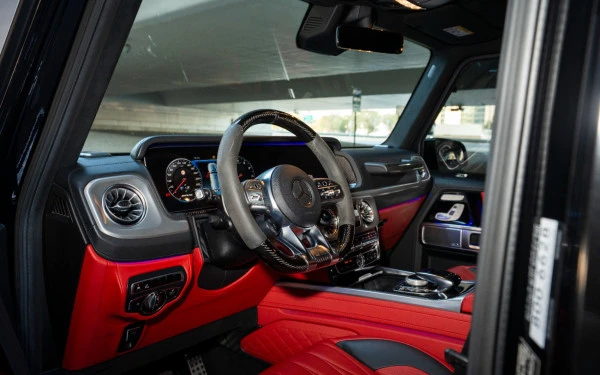  Черный Mercedes G63 AMG Photo 11