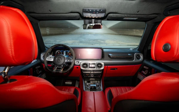  Черный Mercedes G63 AMG Photo 14