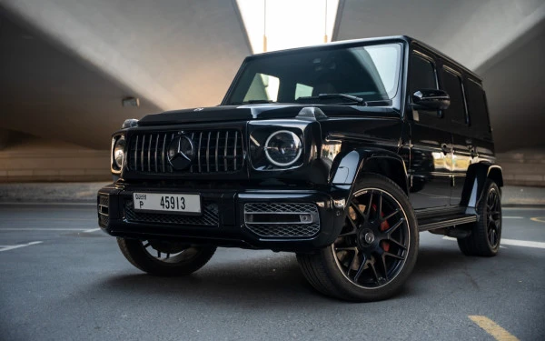  Черный Mercedes G63 AMG Photo 5