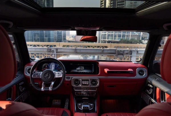  Матовый черный Mercedes G700 Brabus Photo 5