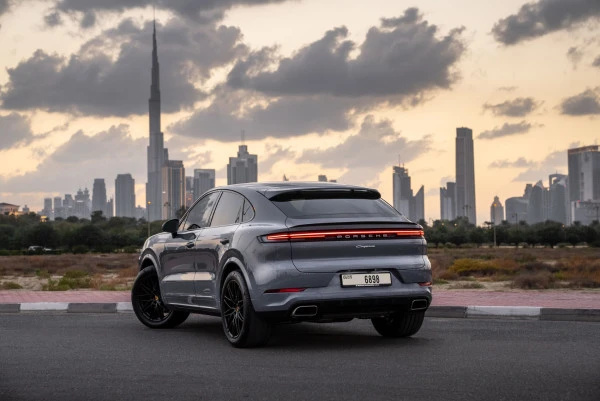  Black Porsche Cayenne Coupe Photo 3