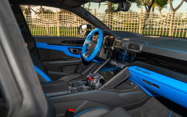  Blu Lamborghini Urus Photo 21