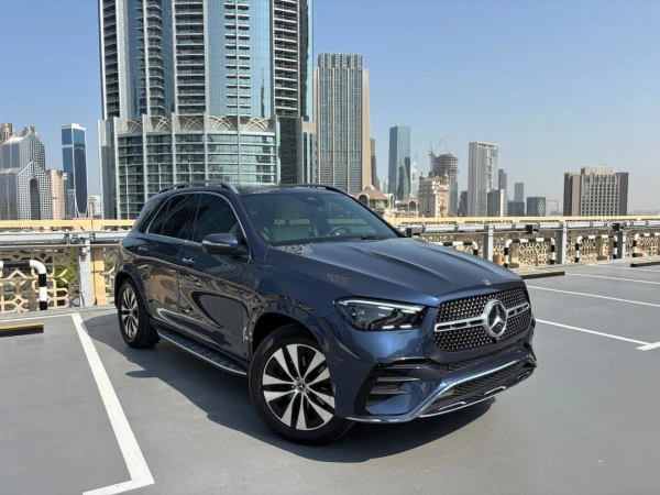  Синий Mercedes GLE 350 Photo 2