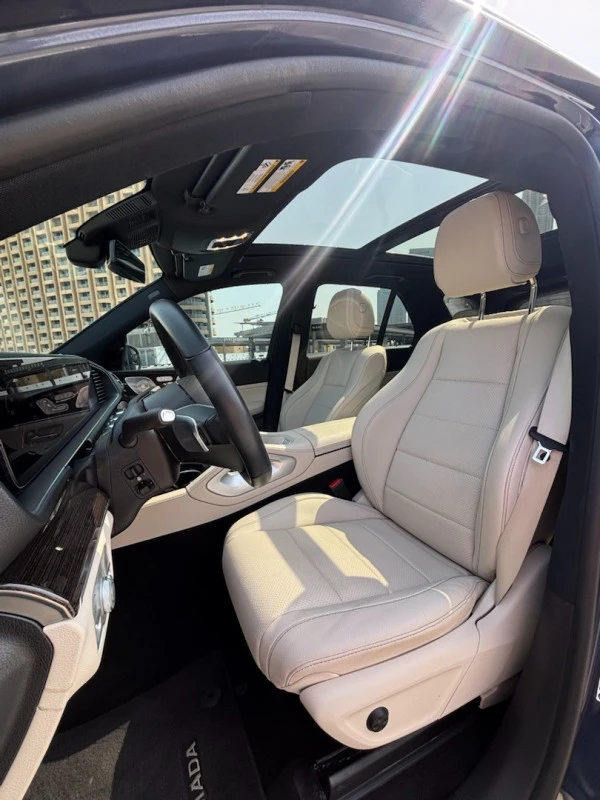  Синий Mercedes GLE 350 Photo 3