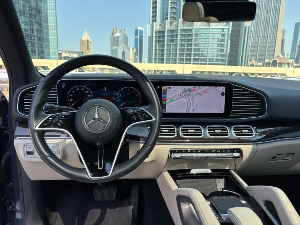  Синий Mercedes GLE 350 Photo 6