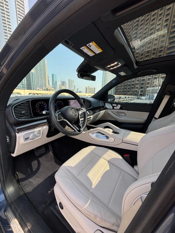  Синий Mercedes GLE 350 Photo 8