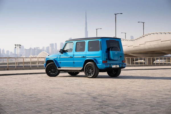  Серый Mercedes G 580 Photo 4
