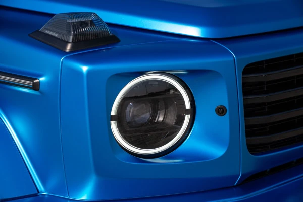  Серый Mercedes G 580 Photo 8