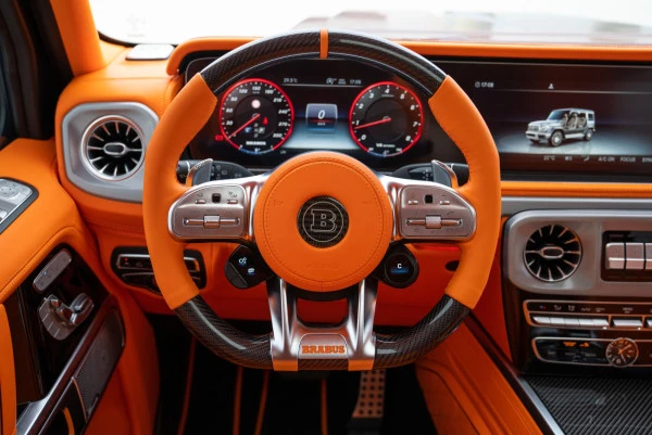  Серый Mercedes G63 AMG Photo 6