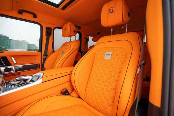  Серый Mercedes G63 AMG Photo 11