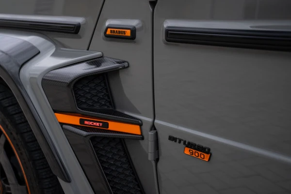  Серый Mercedes G63 AMG Photo 15