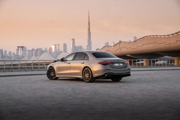  Grey Mercedes S63 AMG Photo 4