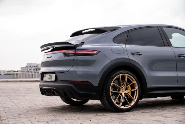  Grey Porsche Cayenne Turbo GT Photo 7