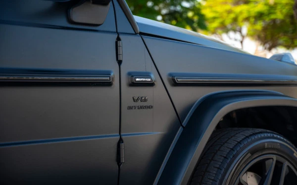  Matt-schwarz Mercedes G63 AMG Photo 14