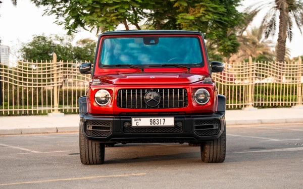  Rot Mercedes G63 AMG Photo 2