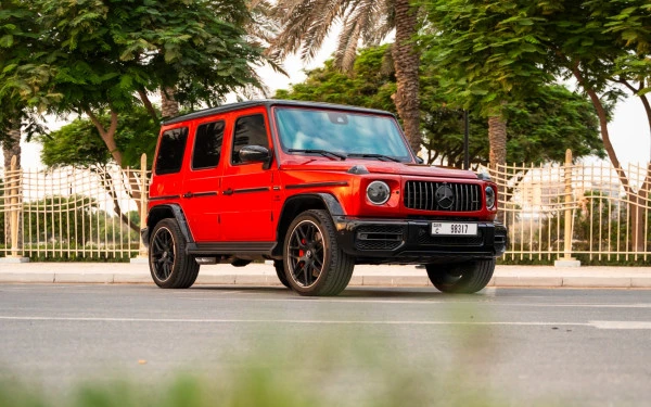  Rot Mercedes G63 AMG Photo 3