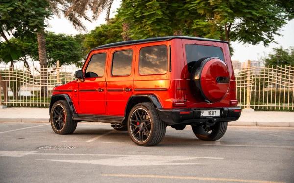  Rot Mercedes G63 AMG Photo 4