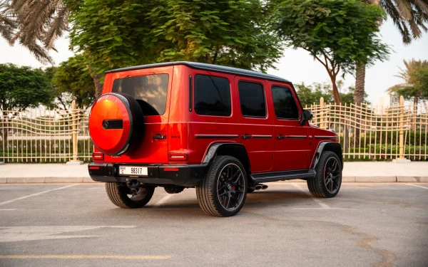  Rot Mercedes G63 AMG Photo 5