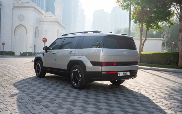 Серебро Hyundai Santa Fe Photo 3