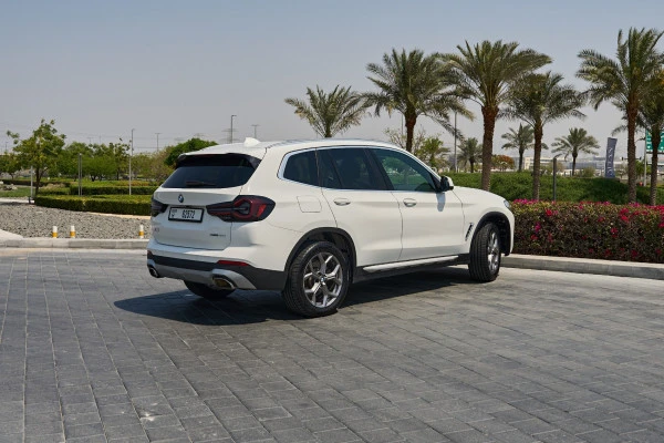  Белый BMW X3 Photo 4