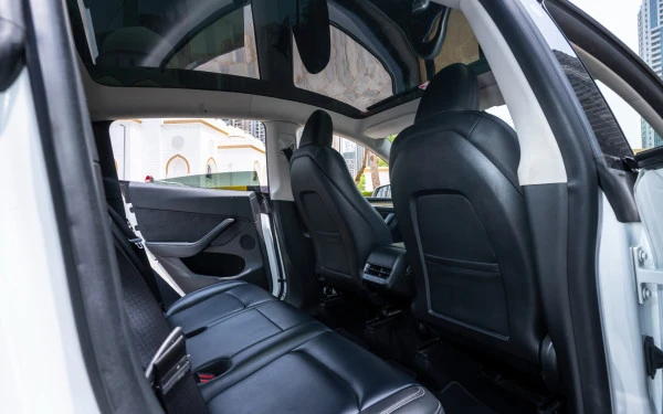  Белый Tesla Model Y Long Range Photo 11