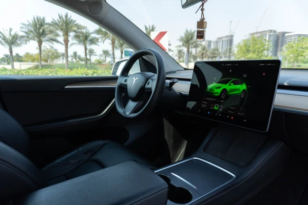  Weiß Tesla Model Y Long Range Photo 5