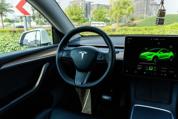  Weiß Tesla Model Y Long Range Photo 8