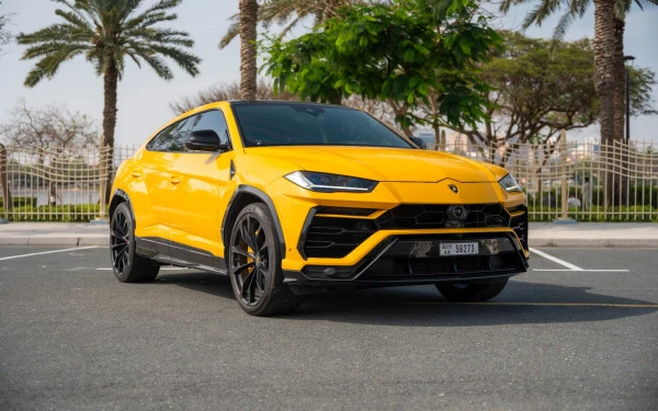  Gelb Lamborghini Urus Photo 7