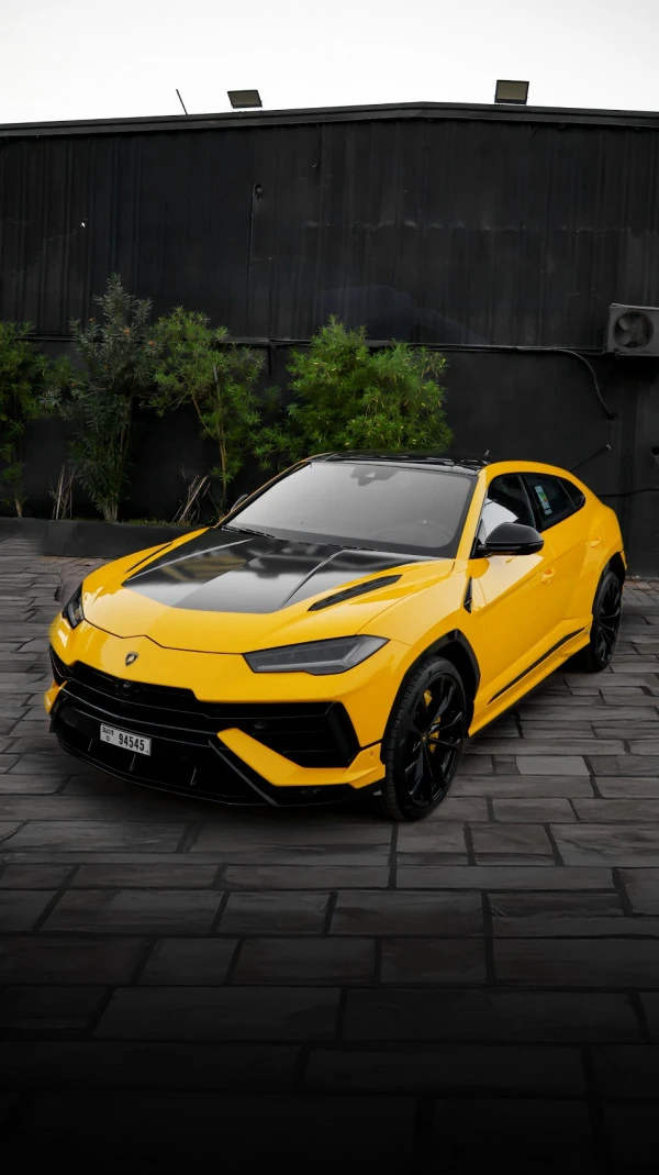  Gelb Lamborghini Urus Photo 3